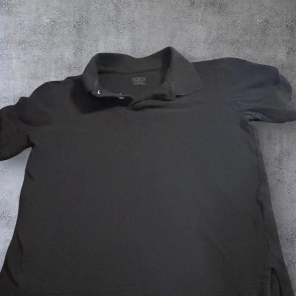 The Children's Place Boys‎ Black Polo Shirt Short Sleeve Uniform Casual